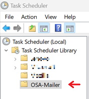 Task Scheduler New Folder Created